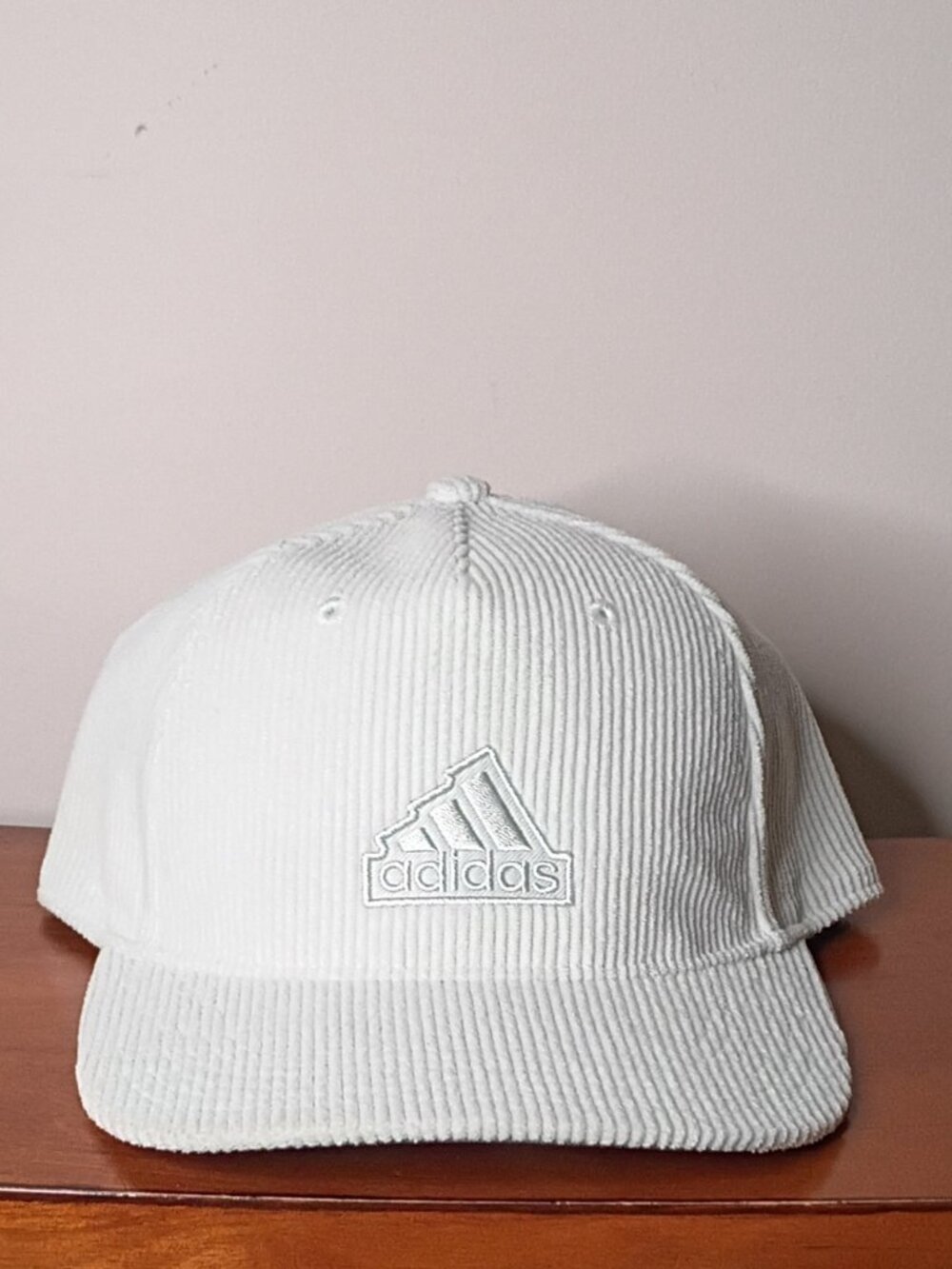 NWT Adidas Aeroready Corduroy Premium Snapback Cap Men's OS Mint Green This sna